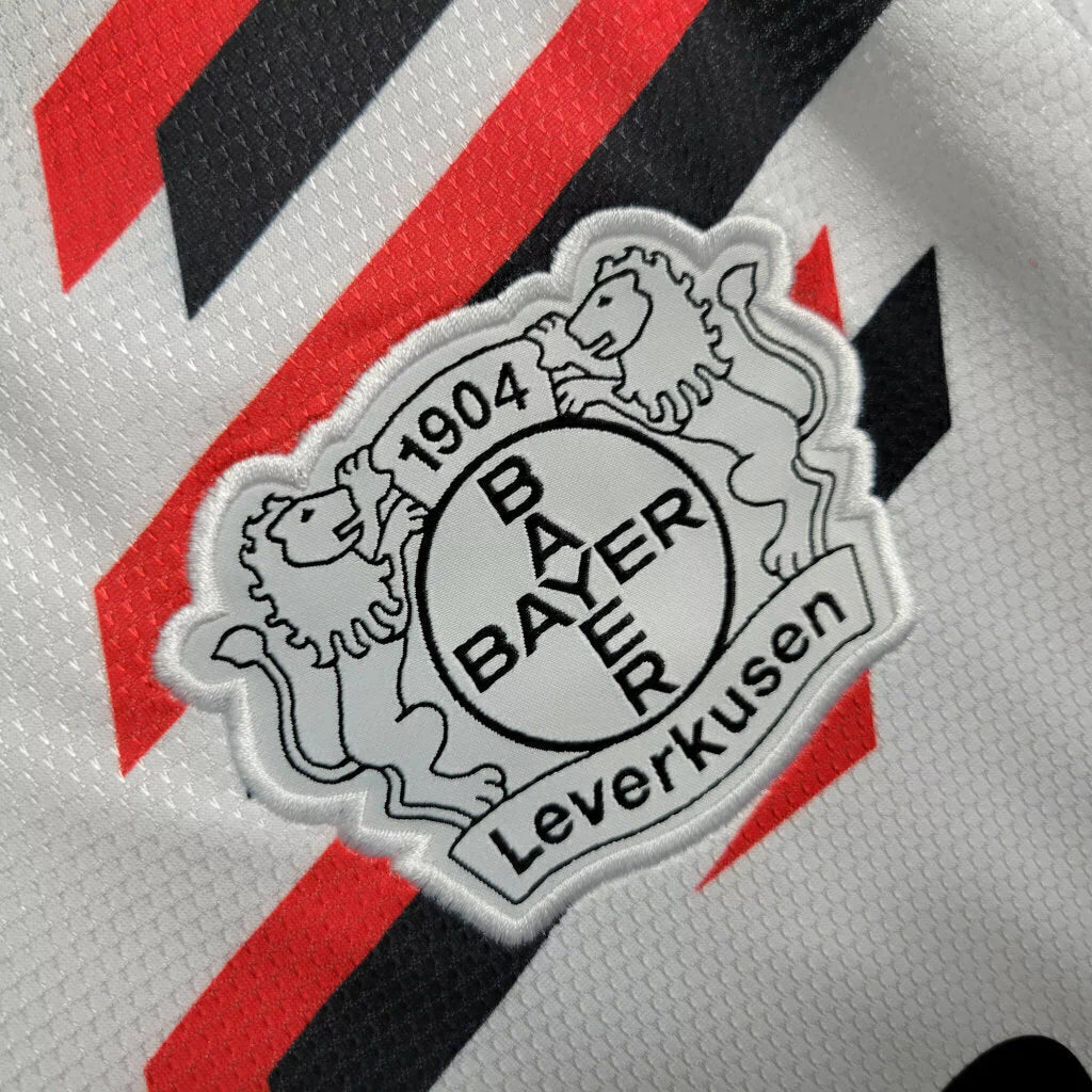 Camisa Bayer Leverkusen Away 23/24 s/n° Torcedor Masculino - Branco