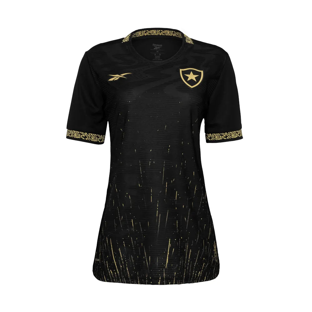 Camisa Botafogo Away 24/25 Feminina - Preta e Dourada