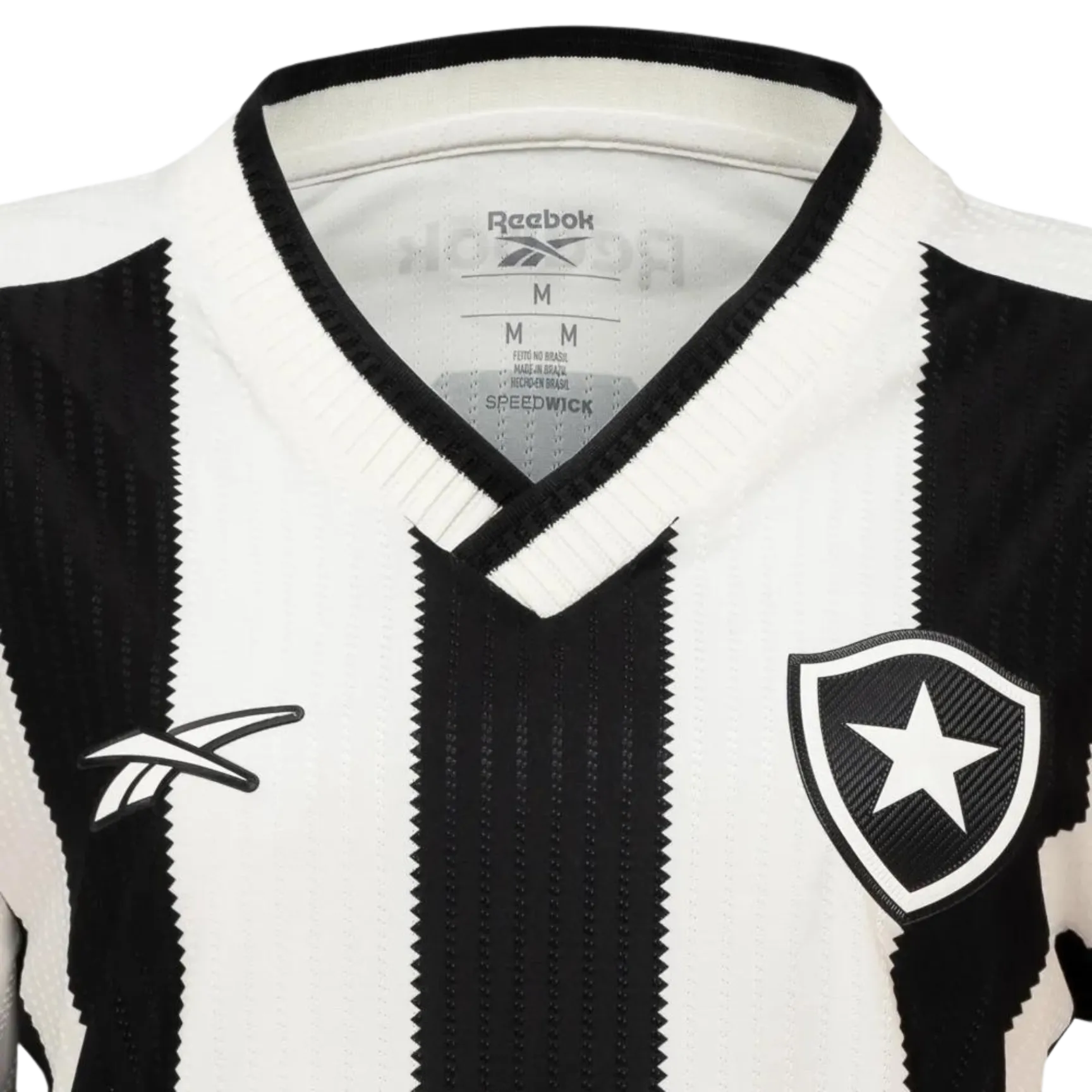 Camisa Botafogo Home 24/25 Feminina - Preta e Branca