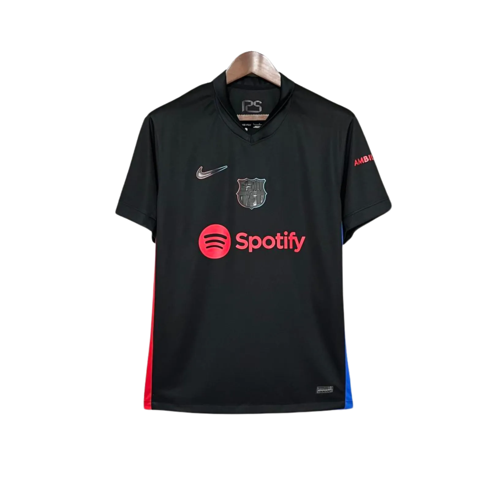 Camisa Barcelona Away 24/25 s/n Torcedor Masculino - Preta