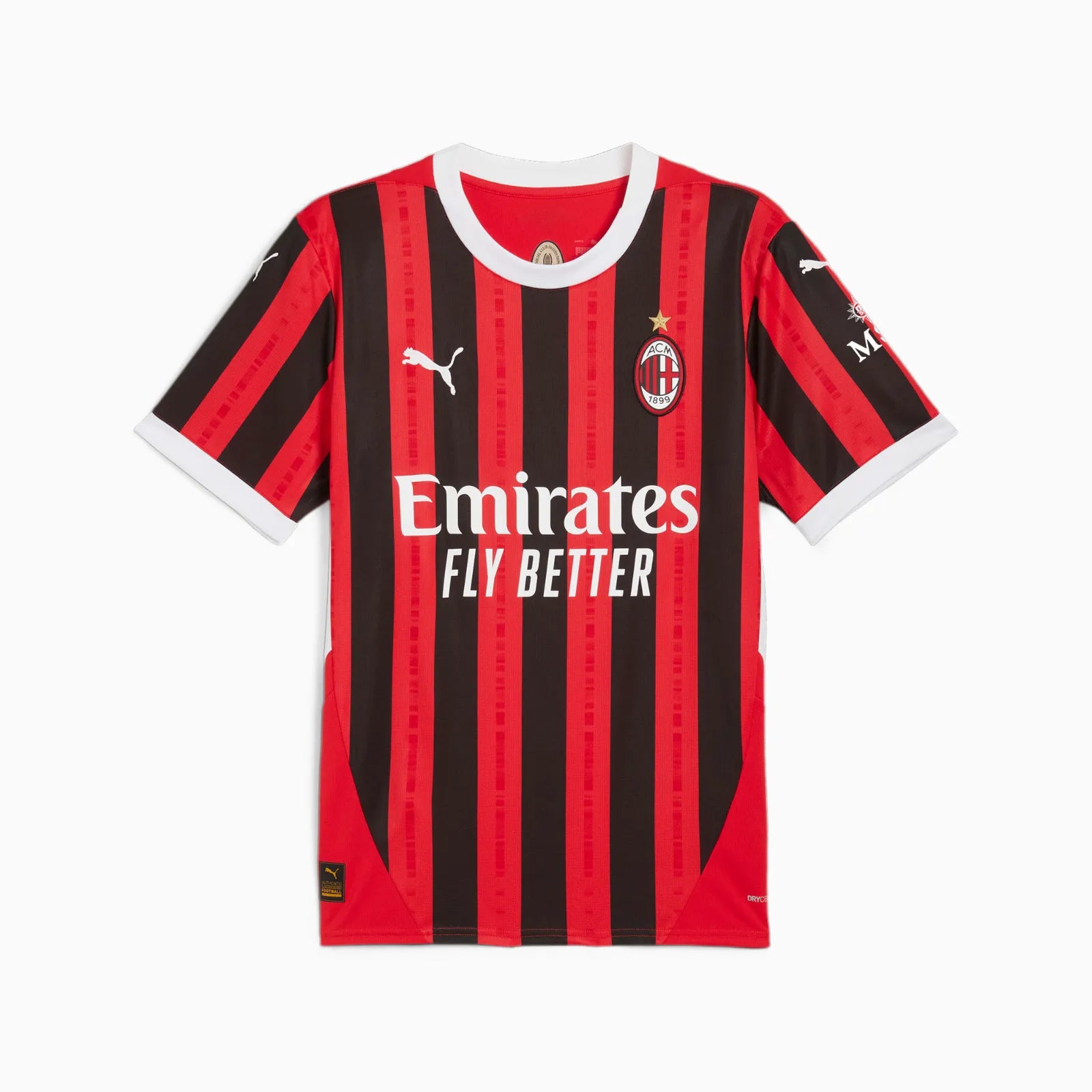 Camisa A.C Milan Home 24/25 - Vermelha e Preta