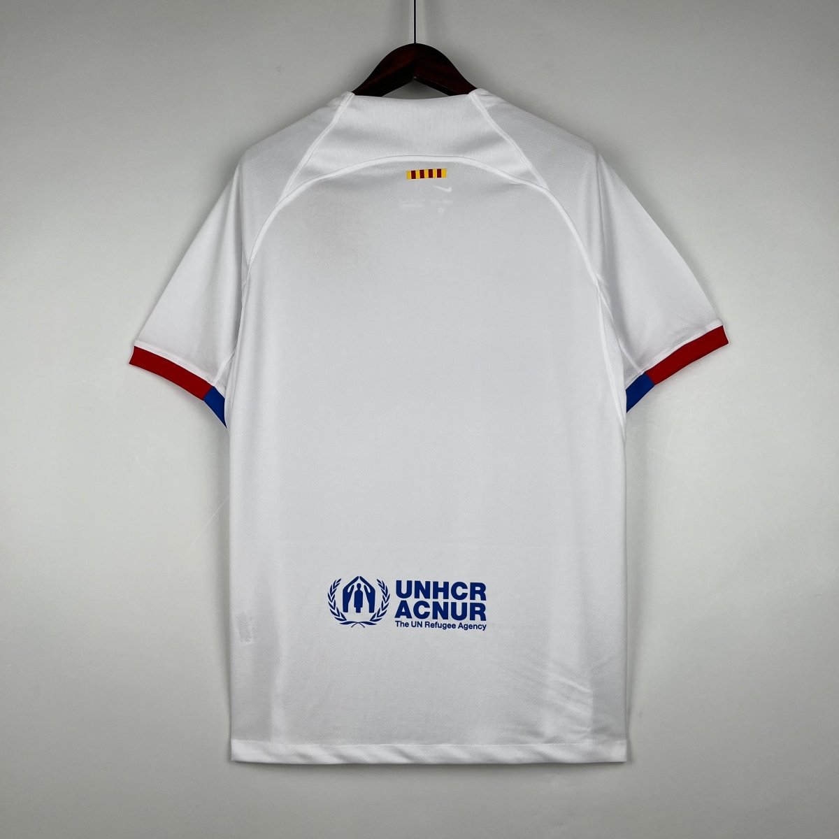 Camisa Barcelona Away 23/24 s/n° Torcedor Masculino - Branco