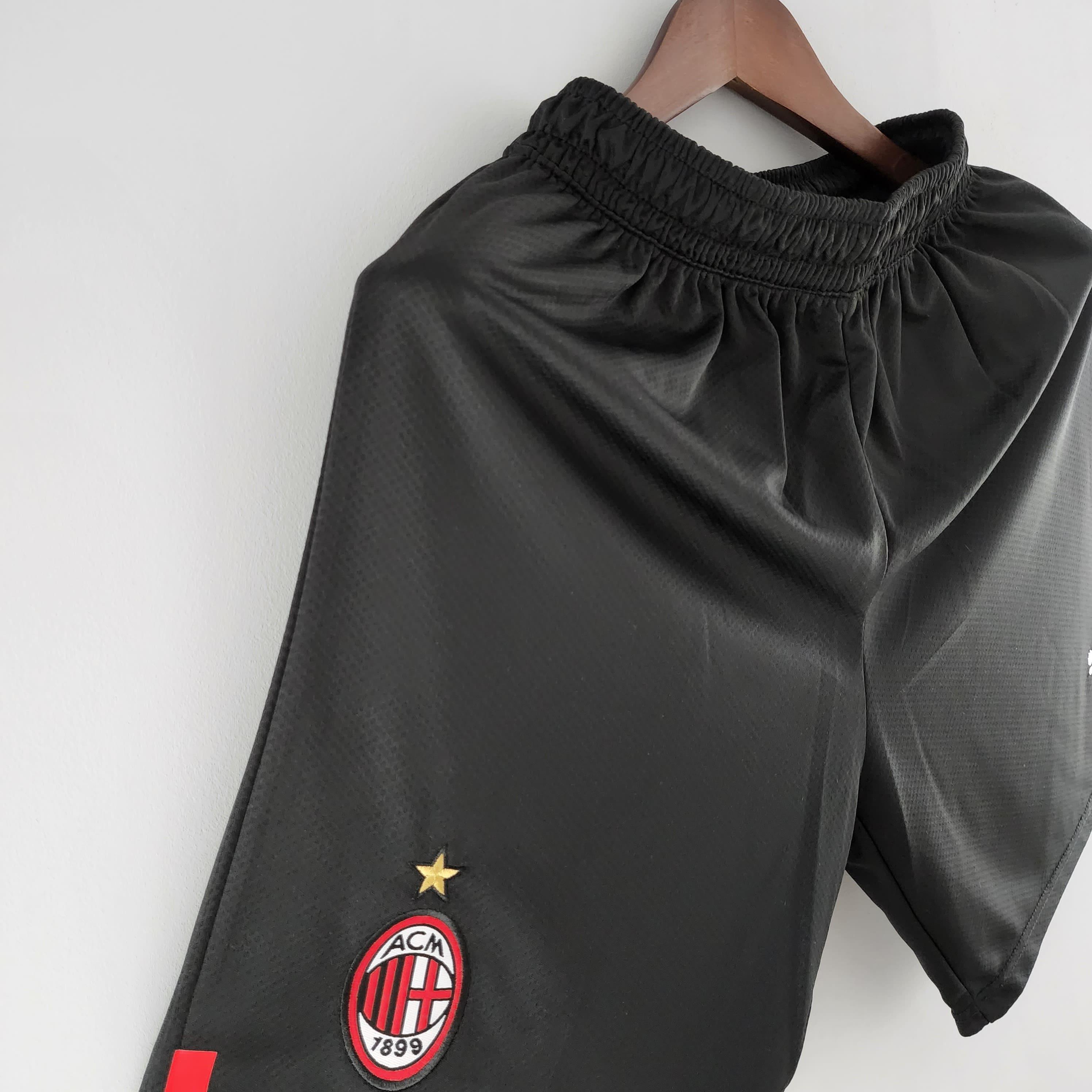 Shorts AC Milan 2022/23 Black - FUTVERSO