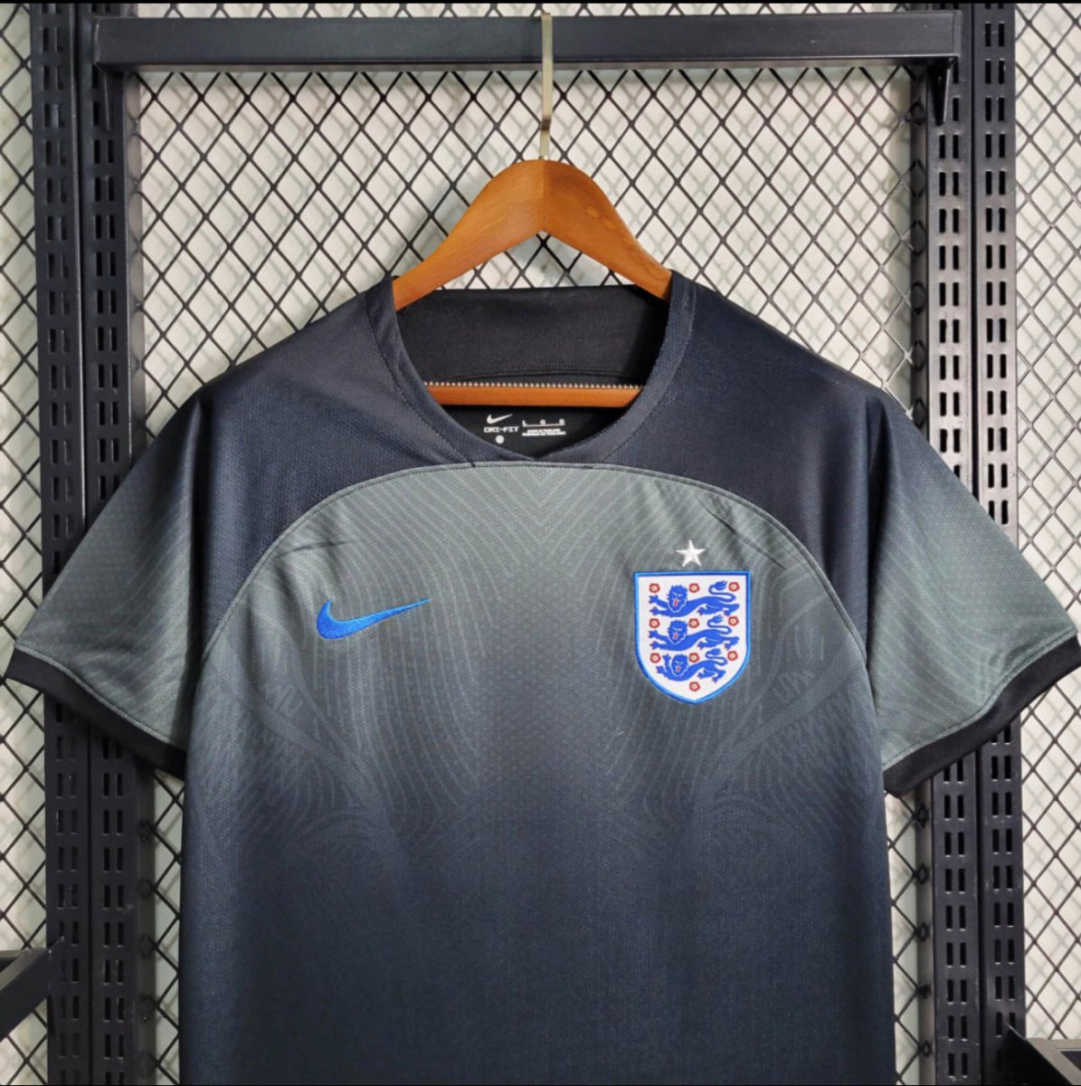 Camisa Inglaterra 23/24 Black - FUTVERSO