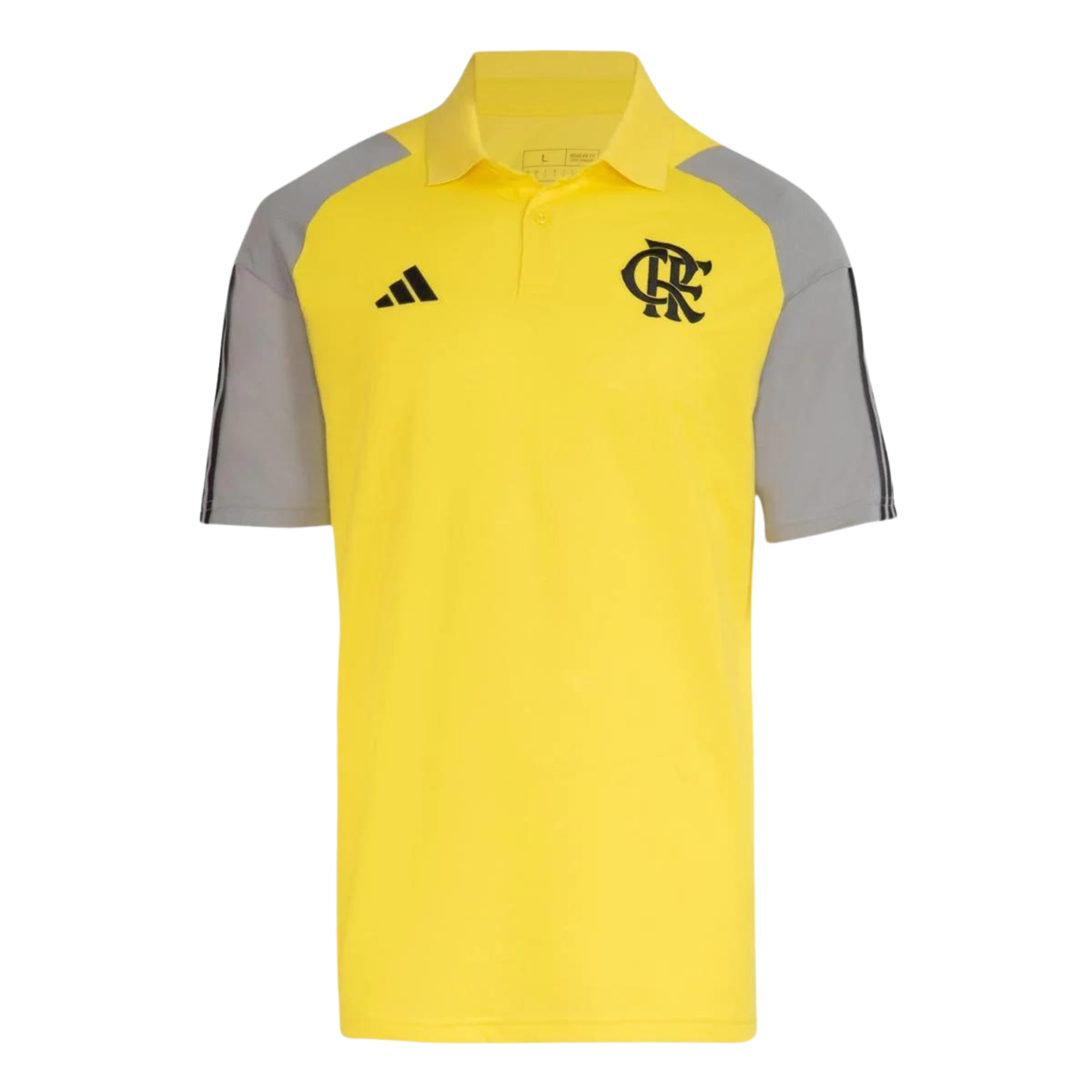 Camisa Polo do Flamengo Treino II 24/25 s/n Torcedor Masculino - Amarela