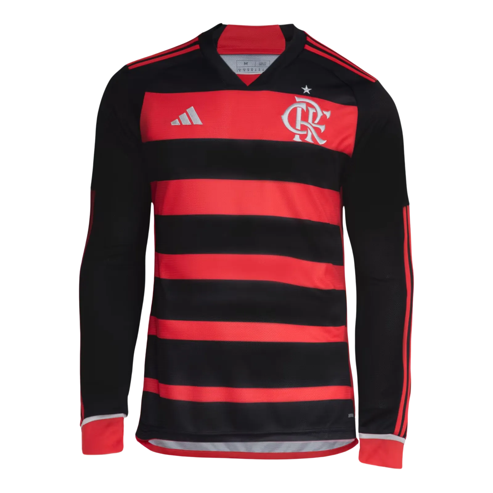 Camisa Flamengo Manga Longa Home 24/25 s/n Masculino Torcedor