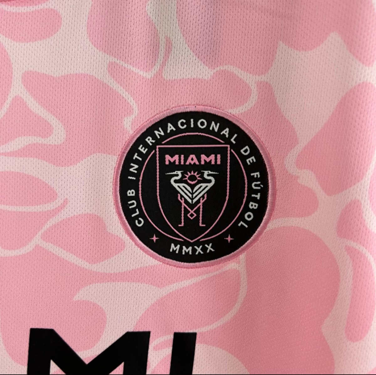 Camisa Inter Miami x BAPE - Rosa - FUTVERSO