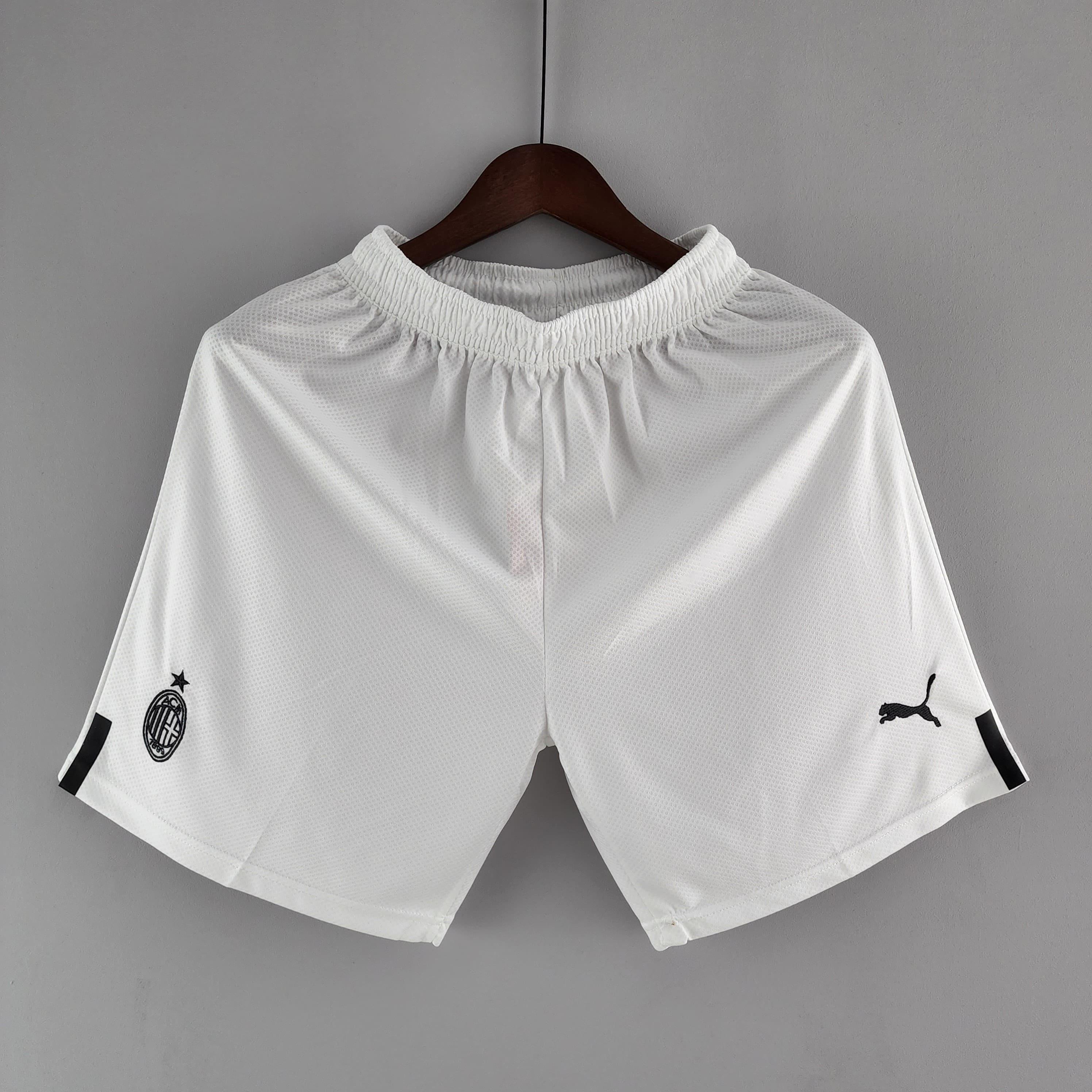 Shorts AC Milan 2022/23 White - FUTVERSO