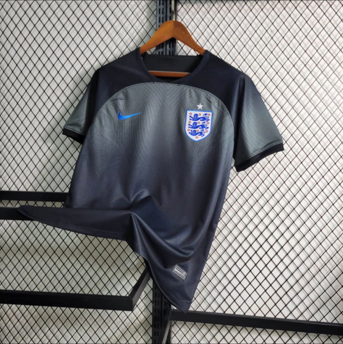 Camisa Inglaterra 23/24 Black - FUTVERSO