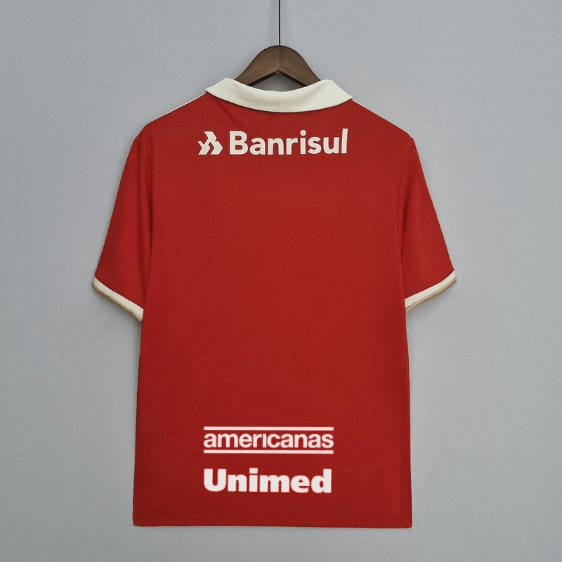 Camisa Internacional I [Com Patrocínio] 22/23 Adidas - Vermelho