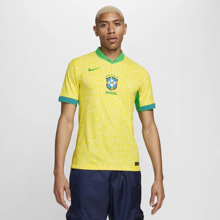 Camisa Brasil Home 24/25 s/n° Torcedor Nike Masculino - Amarela