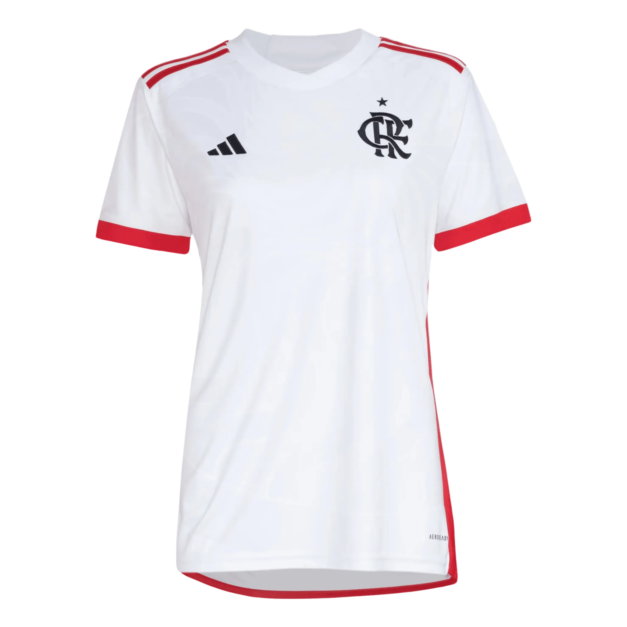 Camisa Flamengo Away 24/25 s/n Torcedor Feminina - Branca