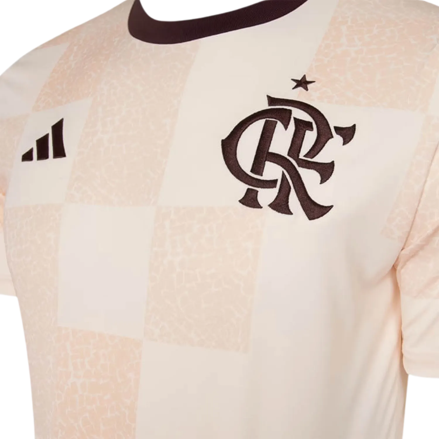 Camisa do Flamengo Pré Jogo 24/25 - Bege