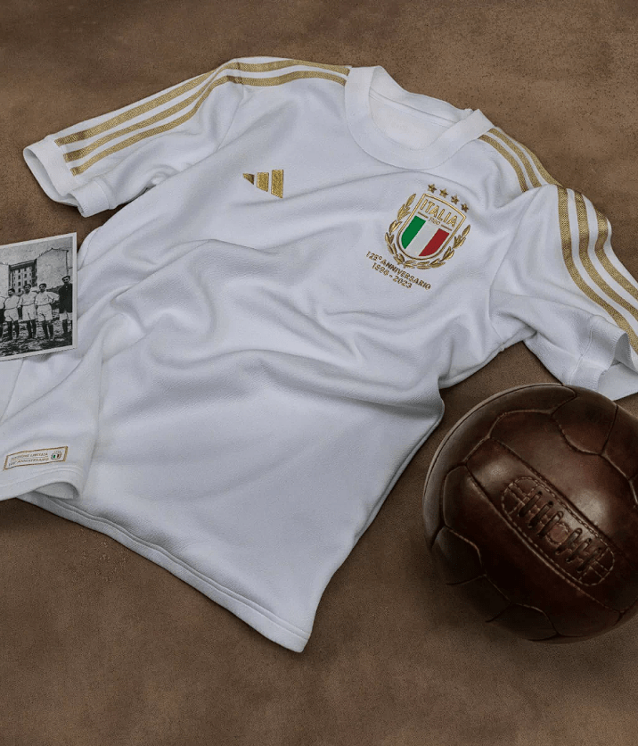 Camisa Itália Comemoração 125 Anos