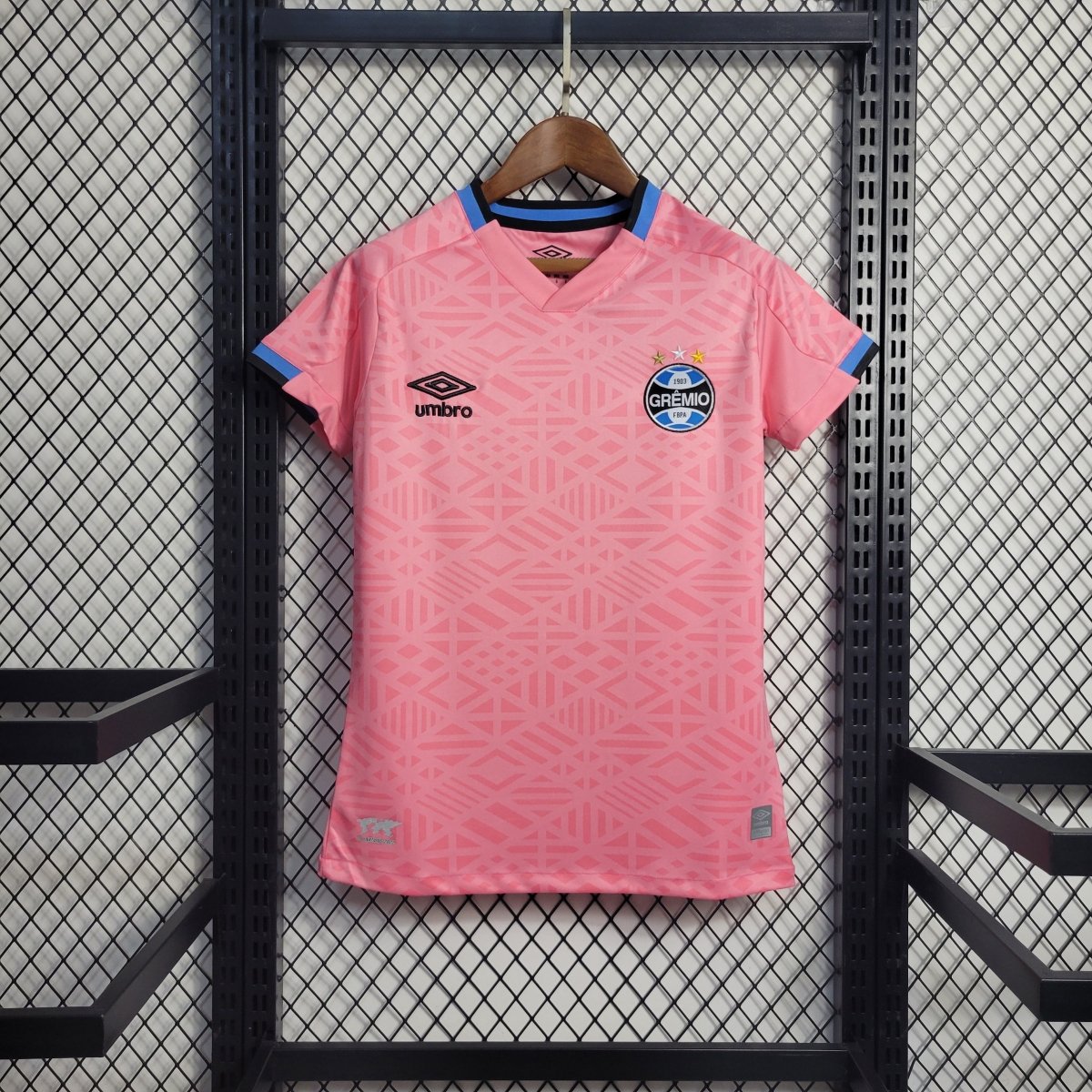 Camisa Feminina Grêmio Rosa 2022/23 Away