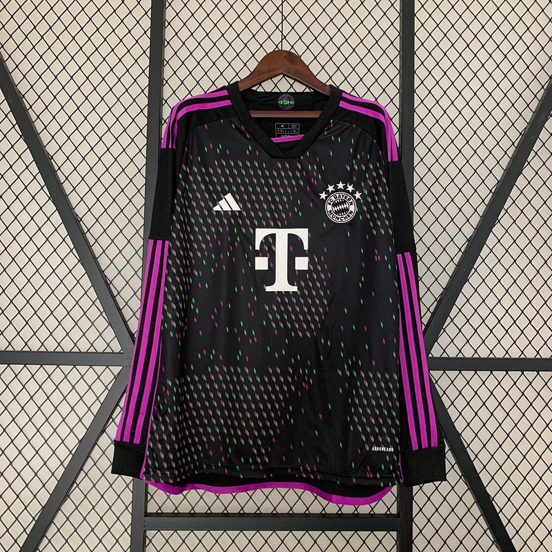 Camisa Bayern de Munique Manga Longa 23/24 Away II - FUTVERSO