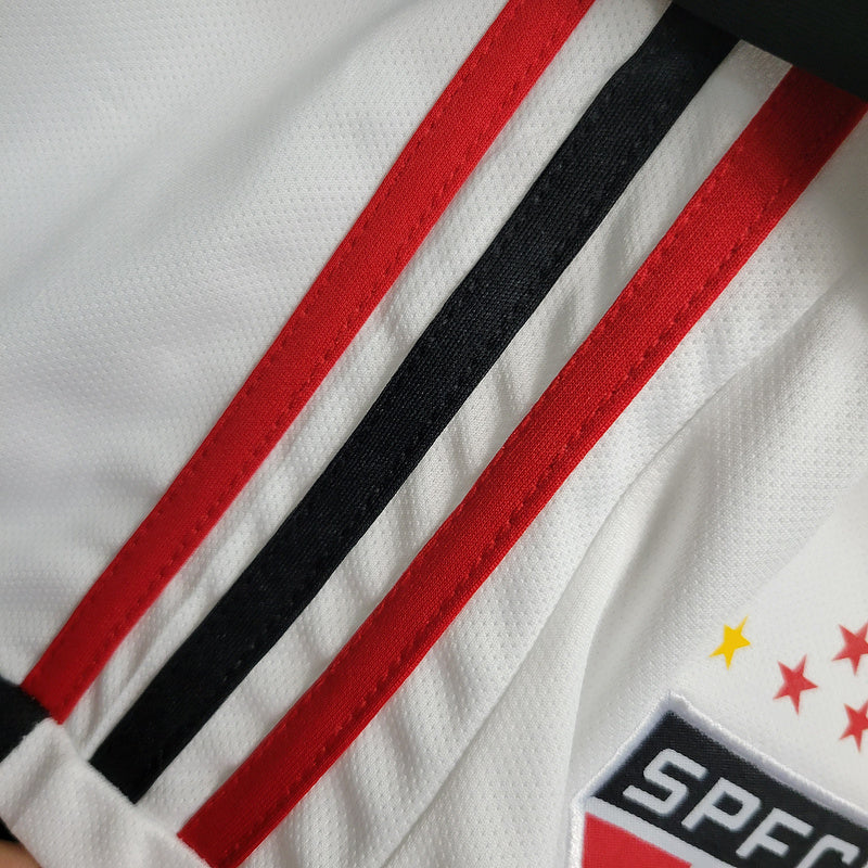 Kit Infantil São Paulo Home 23/24 - Branco