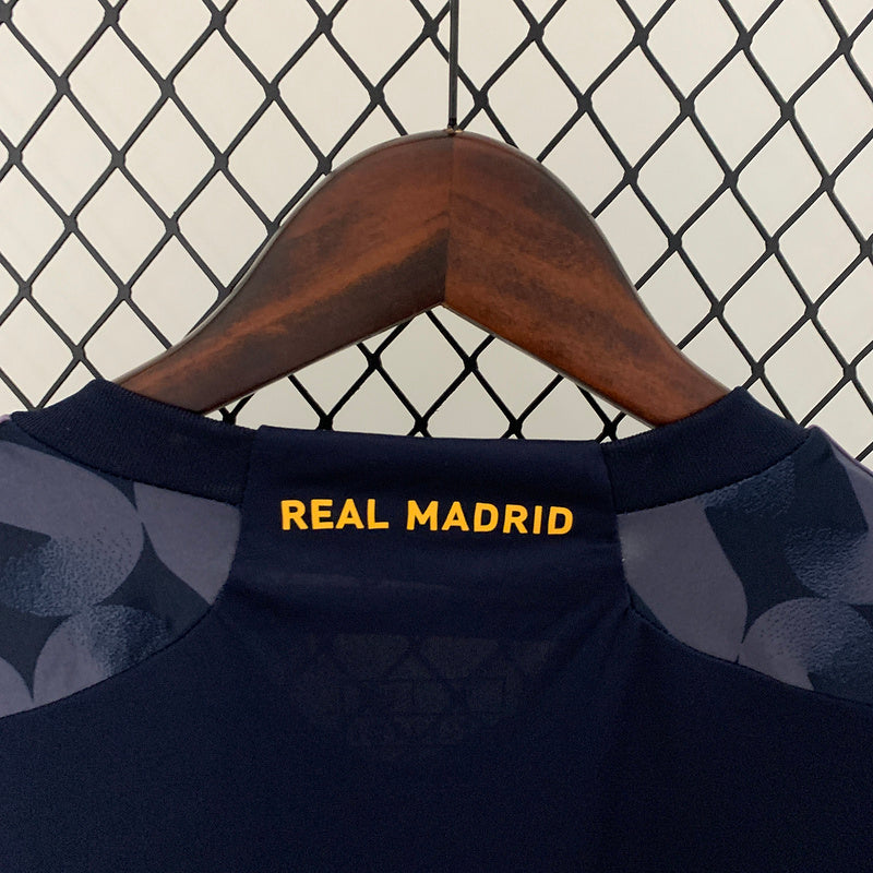 Camisa Real Madrid Manga Longa 23/24 Away II - FUTVERSO