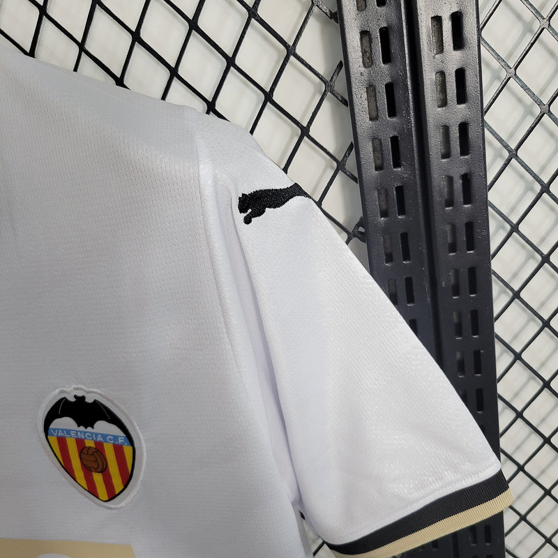 Camisa Valencia I 23/24 - Branco