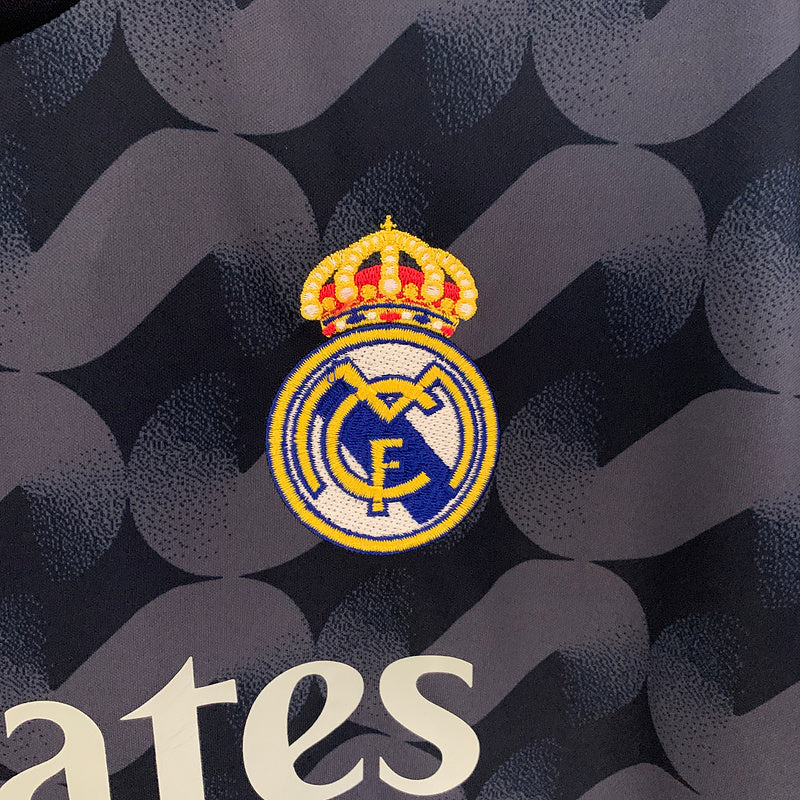 Camisa Real Madrid Manga Longa 23/24 Away II - FUTVERSO