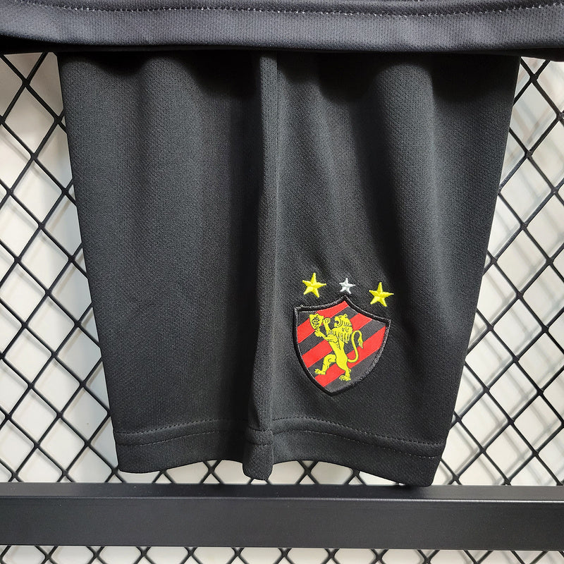 Kit Infantil Sport Recife FC 23/24 - Preto/Vermelho