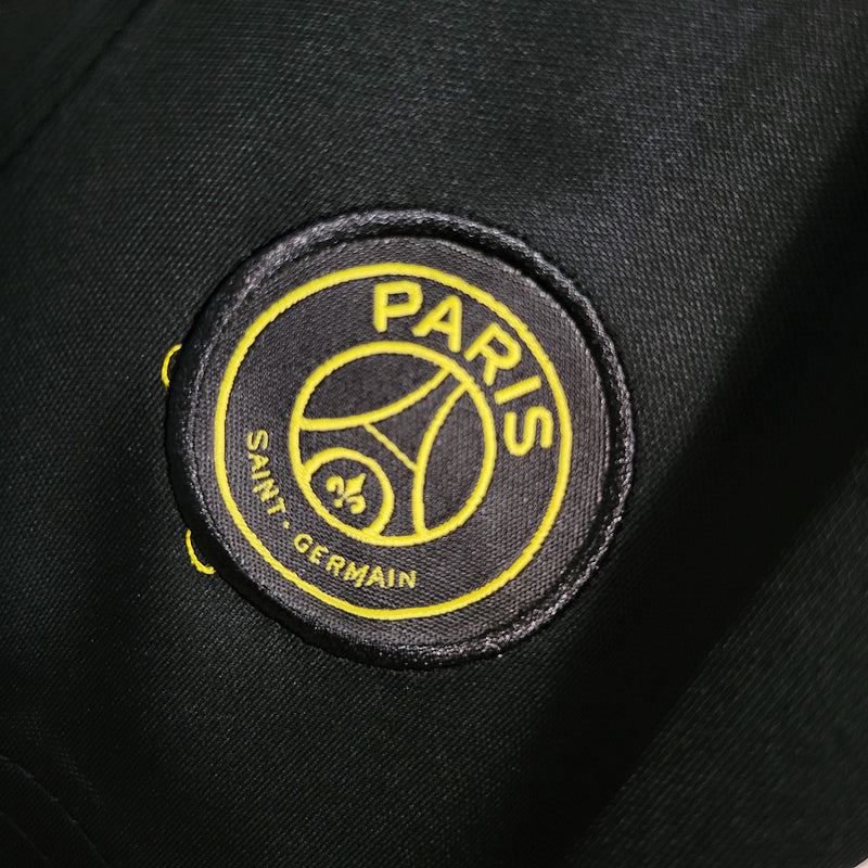 Kit Infantil PSG 23/24 - Preto e Amarelo