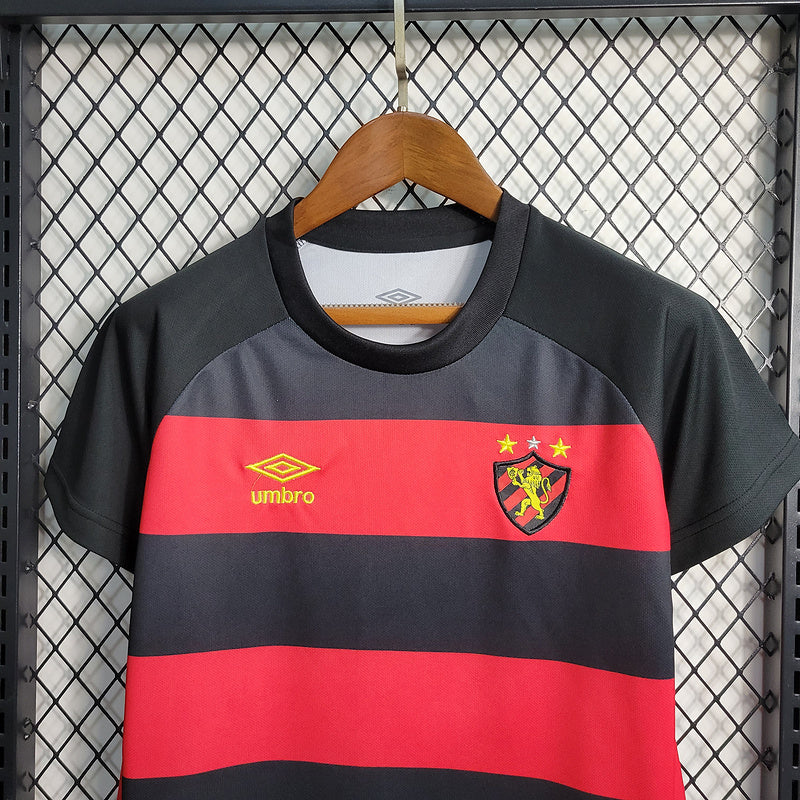 Kit Infantil Sport Recife FC 23/24 - Preto/Vermelho