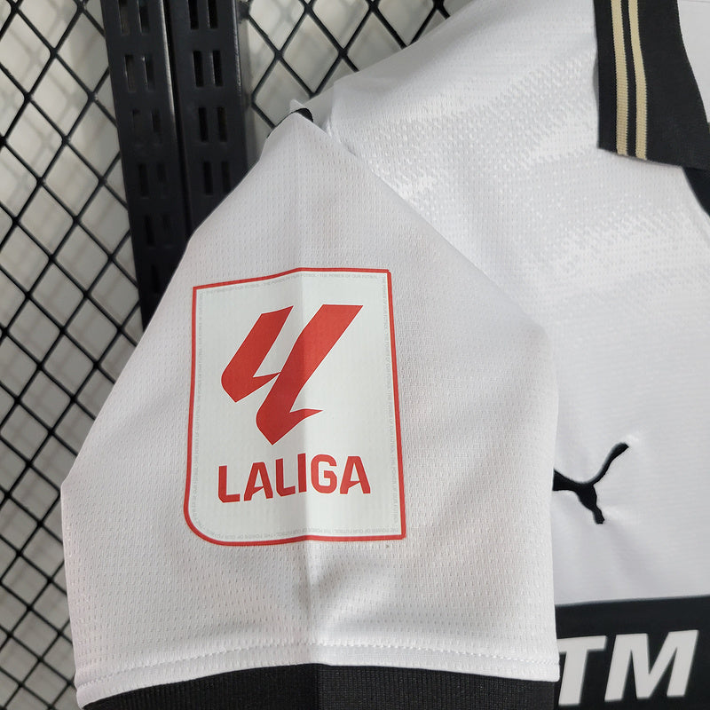 Camisa Valencia I 23/24 - Branco