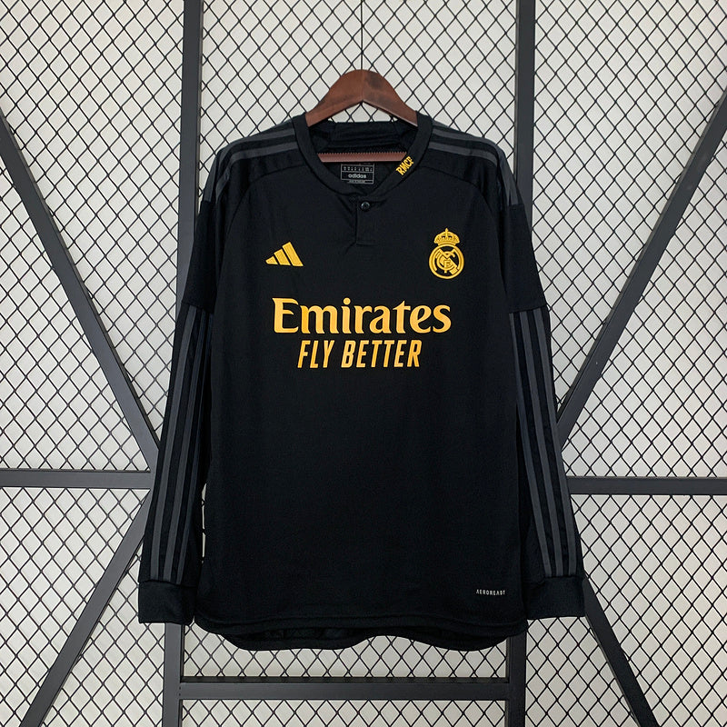 Camisa Real Madrid Manga Longa 23/24 Third III - FUTVERSO