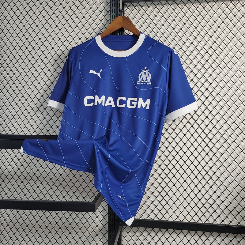 Camisa Olympique de Marseille 23/24 Puma - Azul