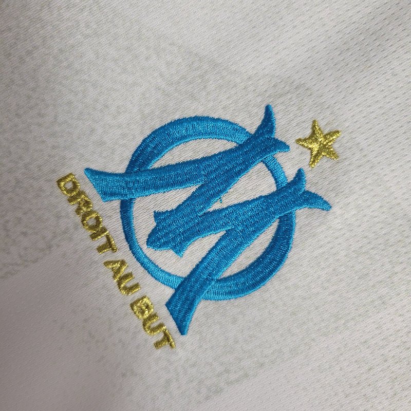 Camisa Olympique de Marseille I 23/24 Puma - Branco