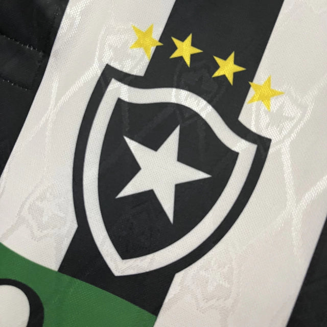 Camisa Botafogo Retrô 1995 Home - Preta e Branca