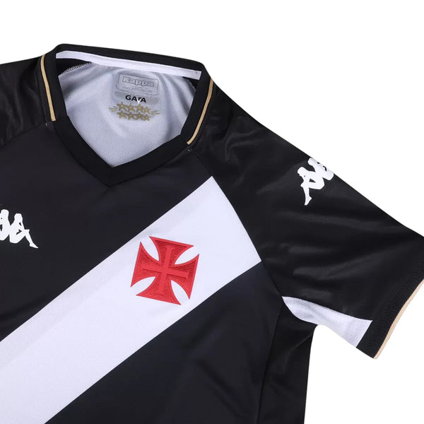 Camisa Vasco da Gama Home 23/24 - Preta e Branca