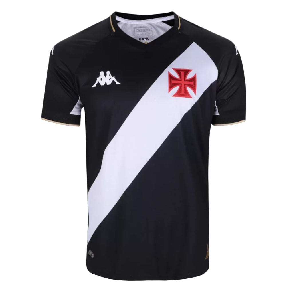 Camisa Vasco da Gama Home 23/24 - Preta e Branca