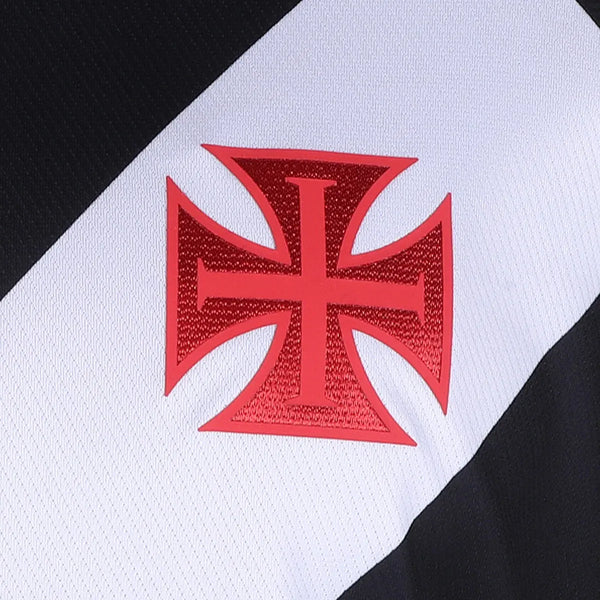 Camisa Vasco da Gama Home 23/24 - Preta e Branca