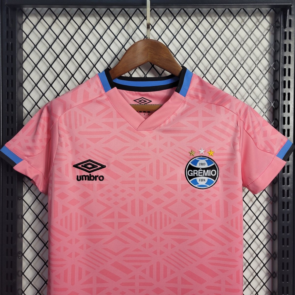 Camisa Feminina Grêmio Rosa 2022/23 Away