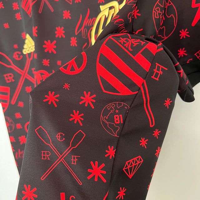 Camisa Flamengo 23/24 - Vermelho escuro