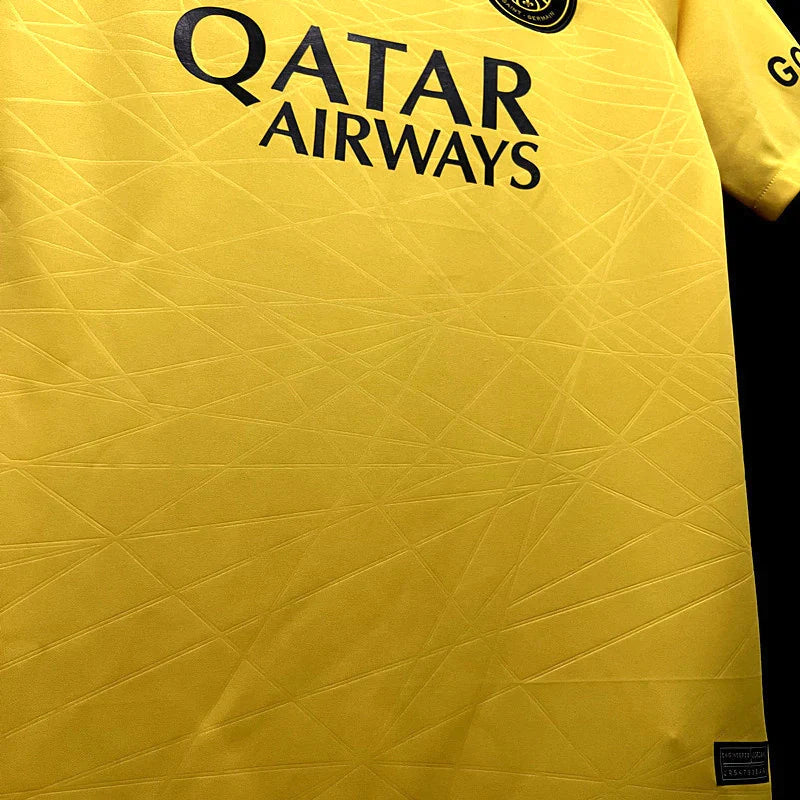 Camisa Treino PSG 23/24 - Amarelo II