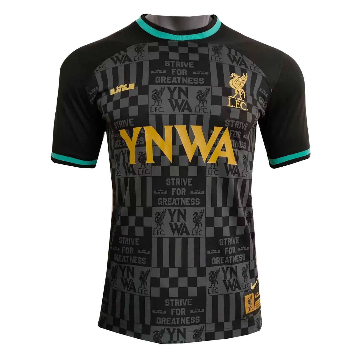 Camisa Liverpool x Lebron James 24/25 YNWA (You'll Never Walk Alone)