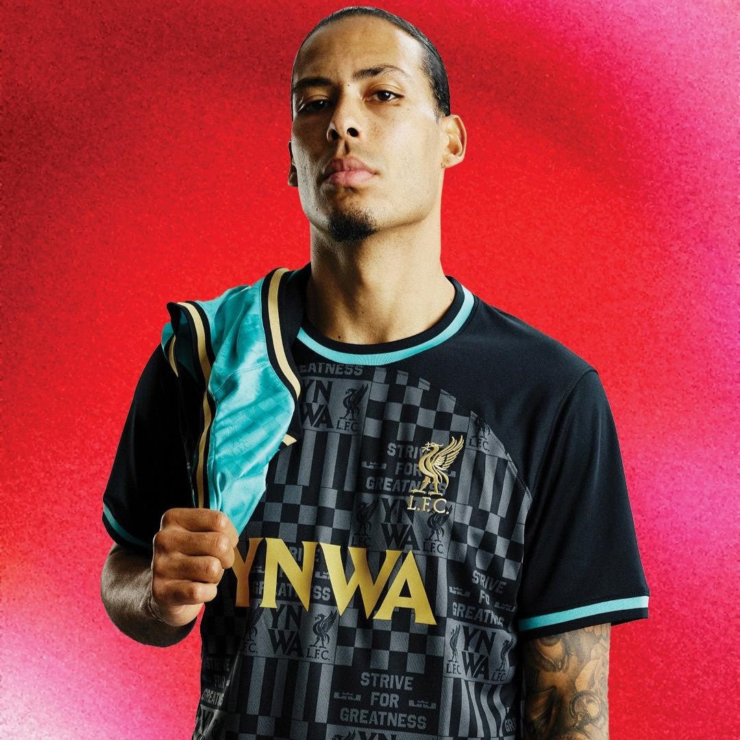 Camisa Liverpool x Lebron James 24/25 YNWA (You'll Never Walk Alone)